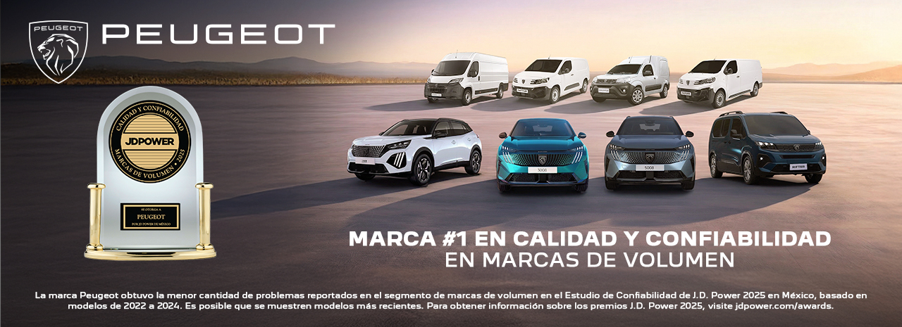 Peugeot ganó el premio de JD Power